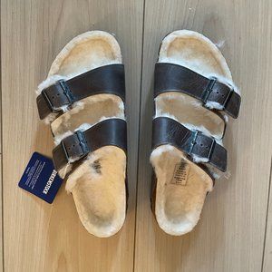 Arizona Shearling Birkenstock - New in box!